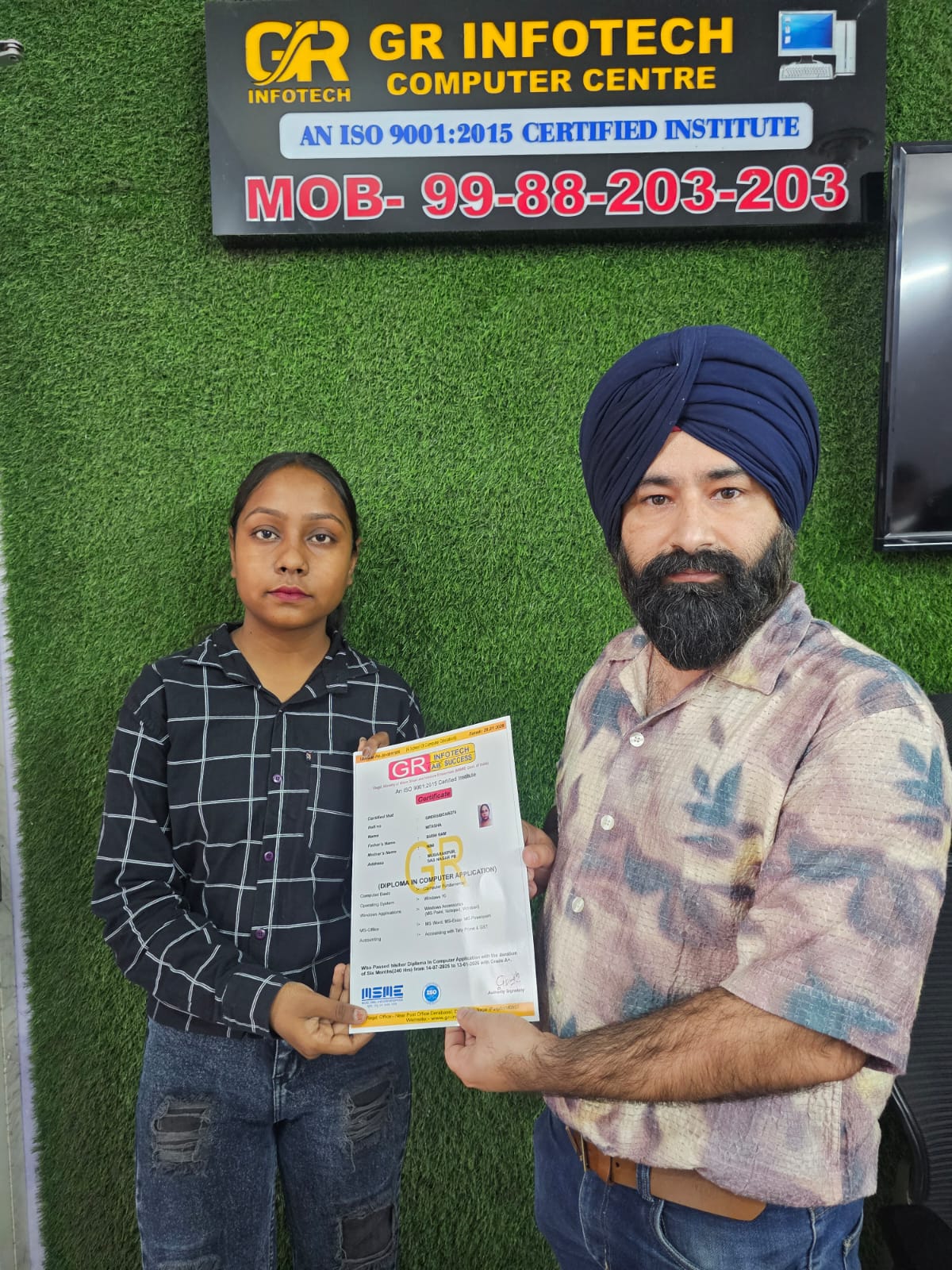 Placement drive at GR INFOTECH Dera Bassi